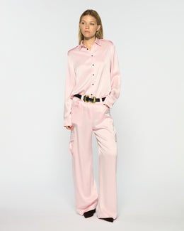 Cargo Trouser - Pale Pink