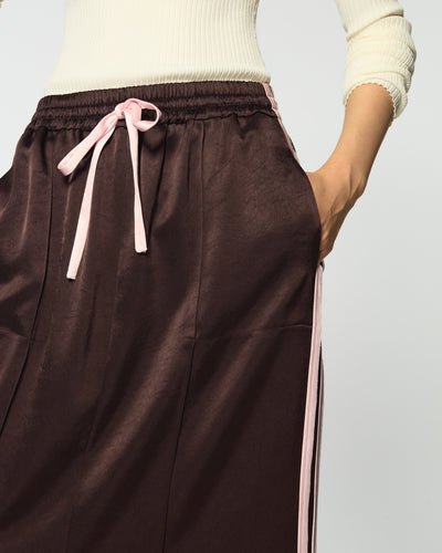Serena Jogger Skirt - Chocolate Brown SERENA BUTE