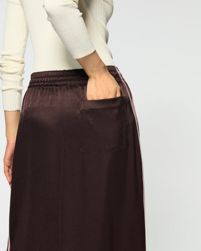 Serena Jogger Skirt - Chocolate Brown SERENA BUTE