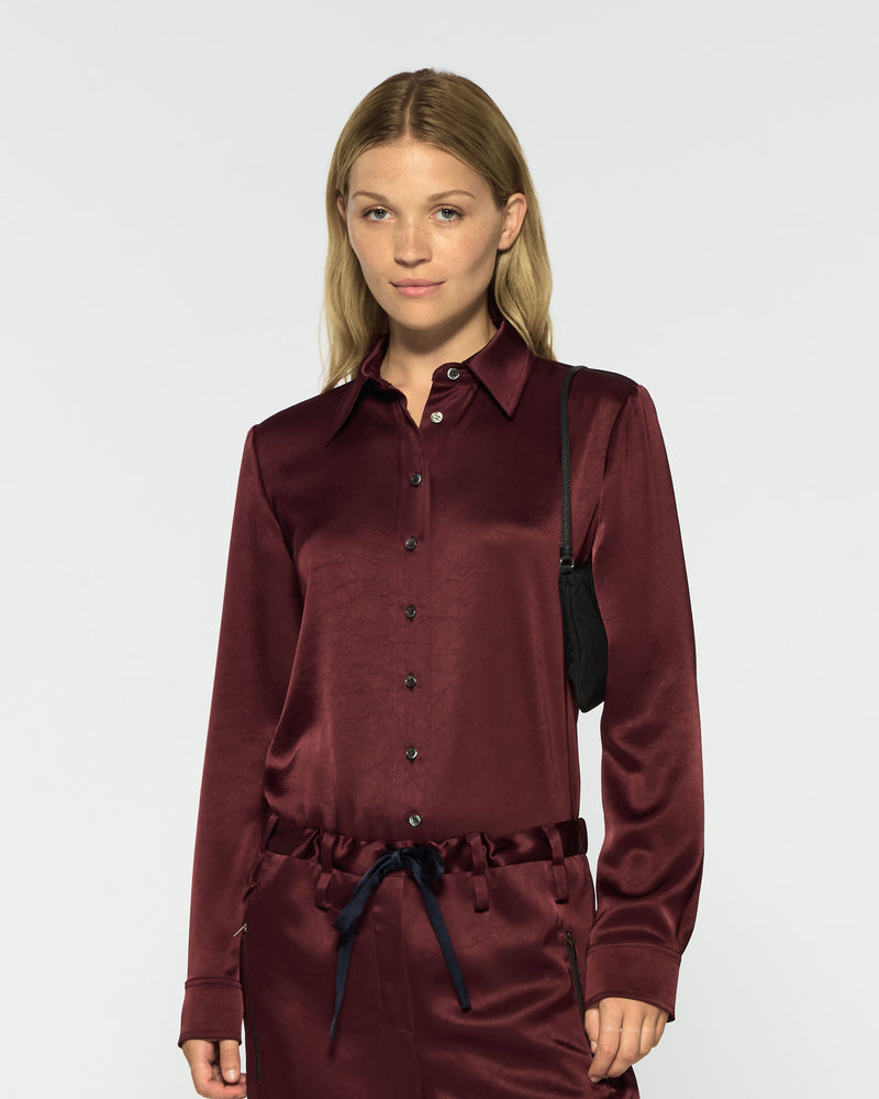 Serena Shirt - Burgundy picture #4