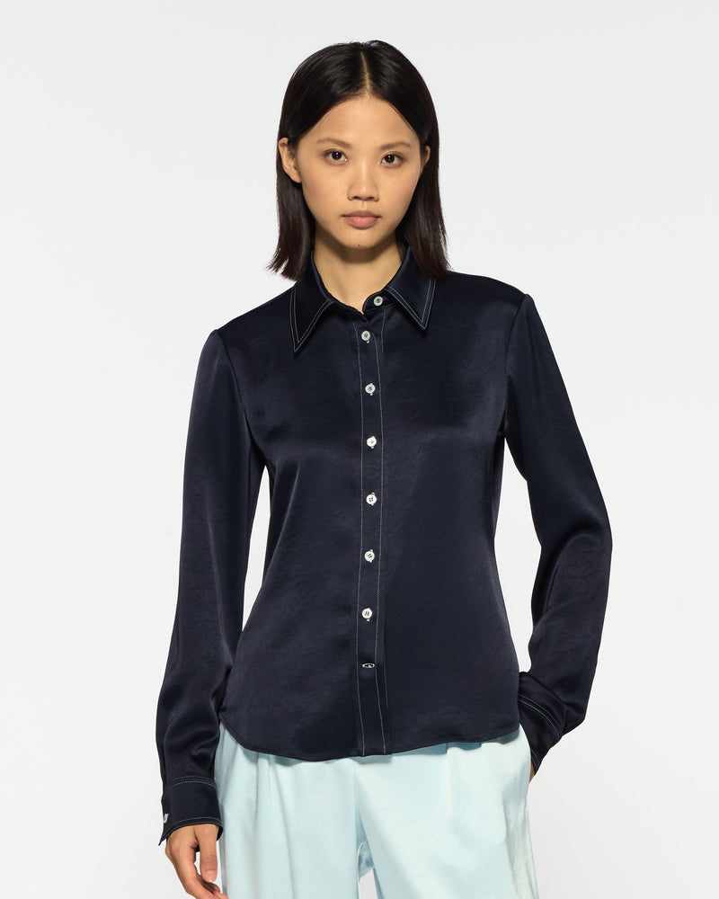 Serena Shirt - Navy Blue picture #1