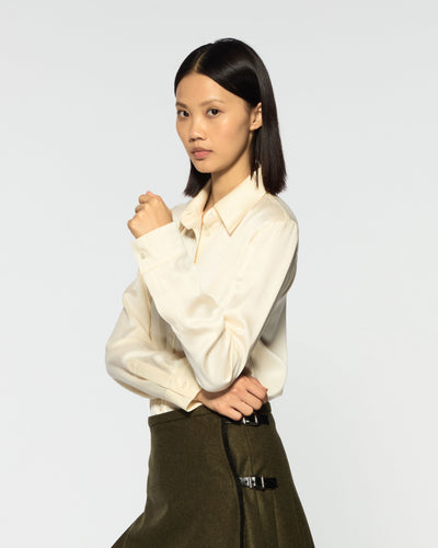 Serena Shirt - Blush Silk SERENA BUTE