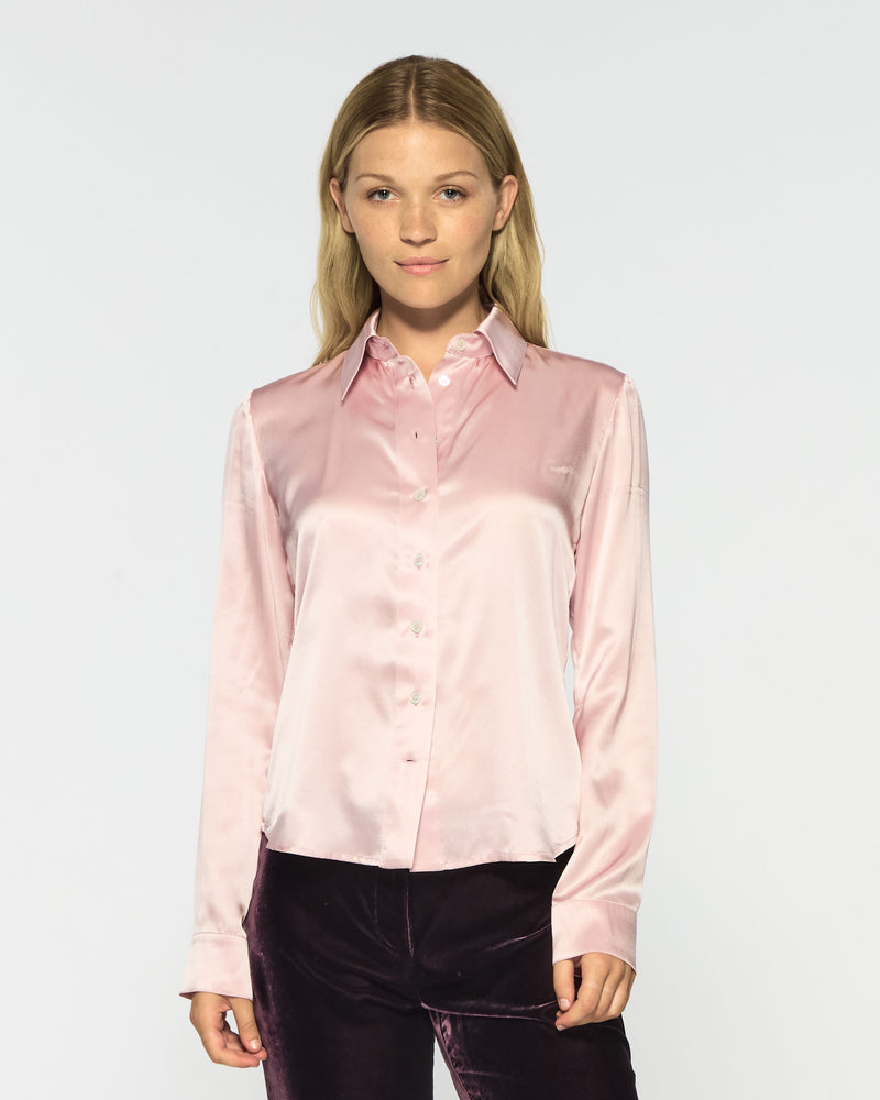 Serena Shirt - Old Rose Silk picture #1