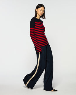 Serena Trouser - Navy Blue