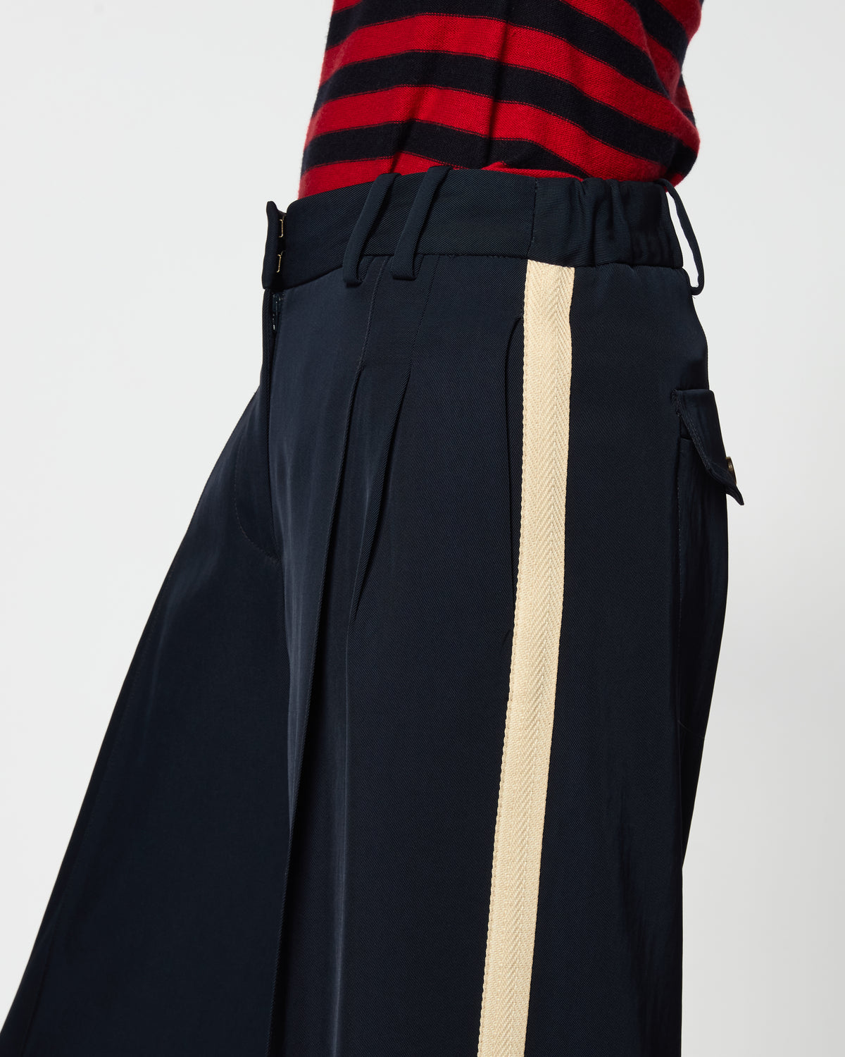 Serena Trouser - Navy Blue