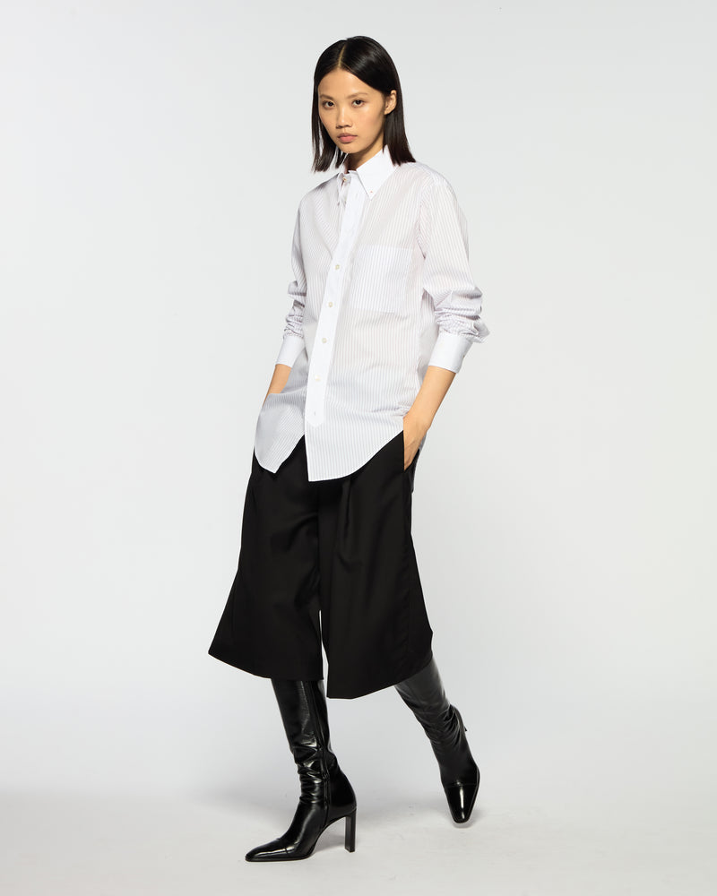 Tailored Culottes - Black Wool picture #4