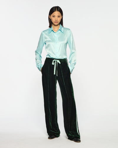 Velvet Jogger - Dark Green SERENA BUTE