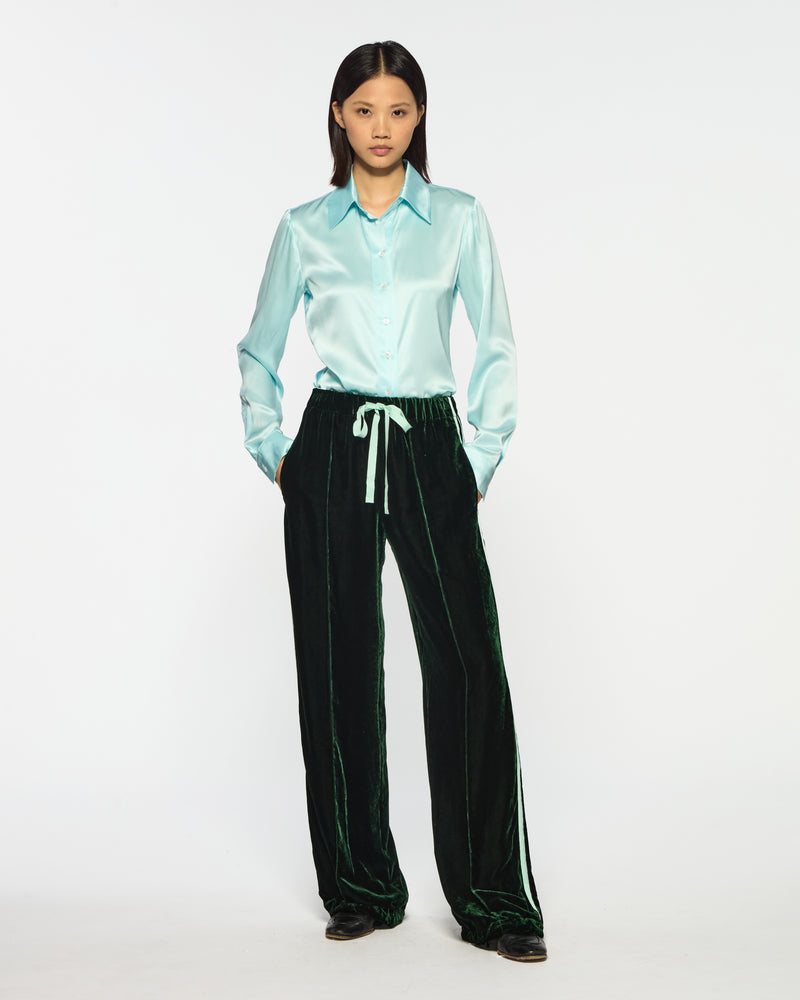 Velvet Jogger - Dark Green picture #1