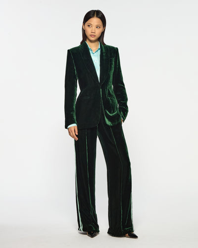 Velvet Jogger - Dark Green SERENA BUTE