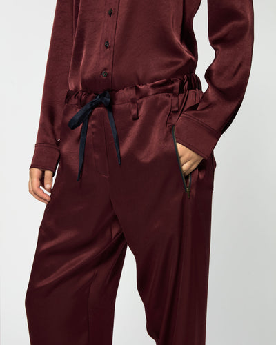 Utility Jogger - Burgundy SERENA BUTE
