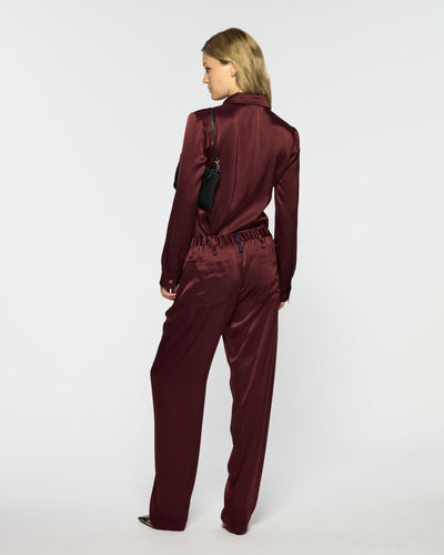Utility Jogger - Burgundy SERENA BUTE