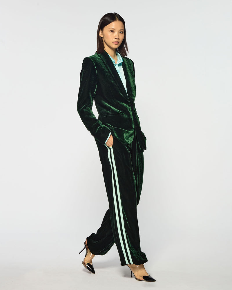 Velvet Jogger - Dark Green SERENA BUTE