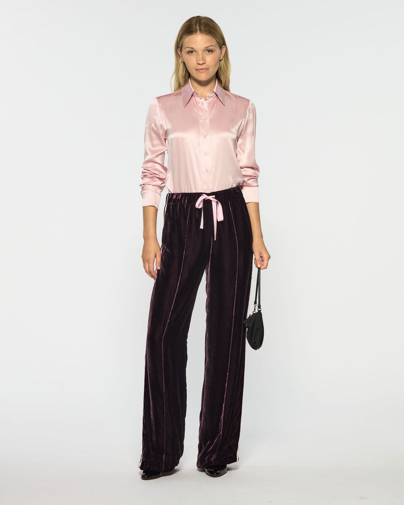 Velvet Jogger - Plum Purple picture #3