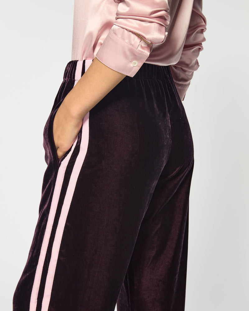 Velvet Jogger - Plum Purple SERENA BUTE