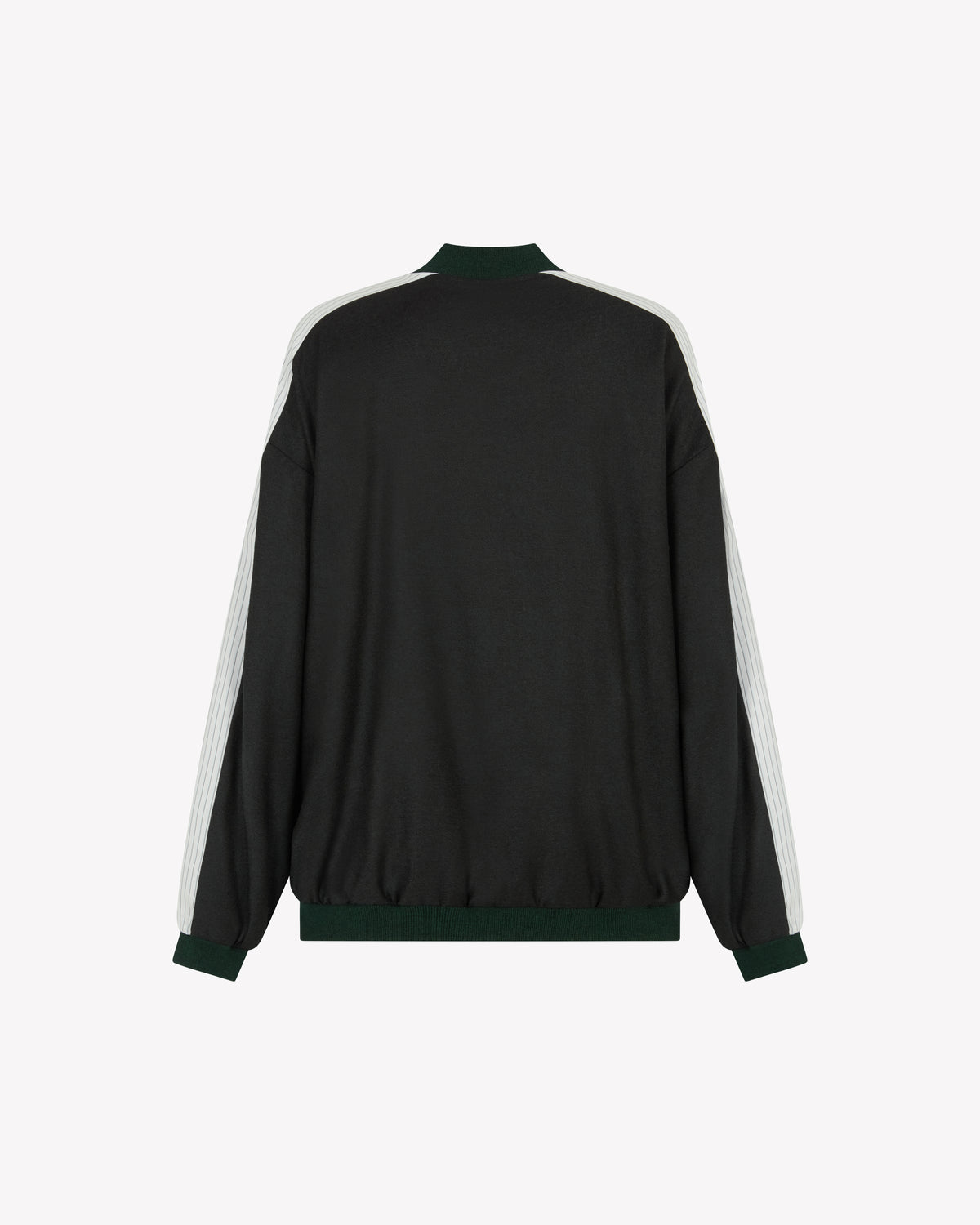 Bomber Jacket - Dark Green Wool