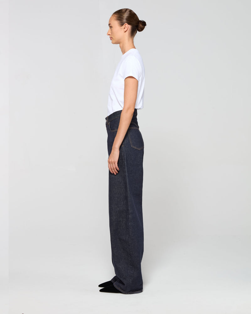 Denim Barrel Leg Jeans - Indigo picture #4