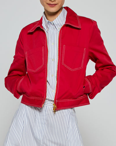 Cargo Jacket '25 - Red SERENA BUTE