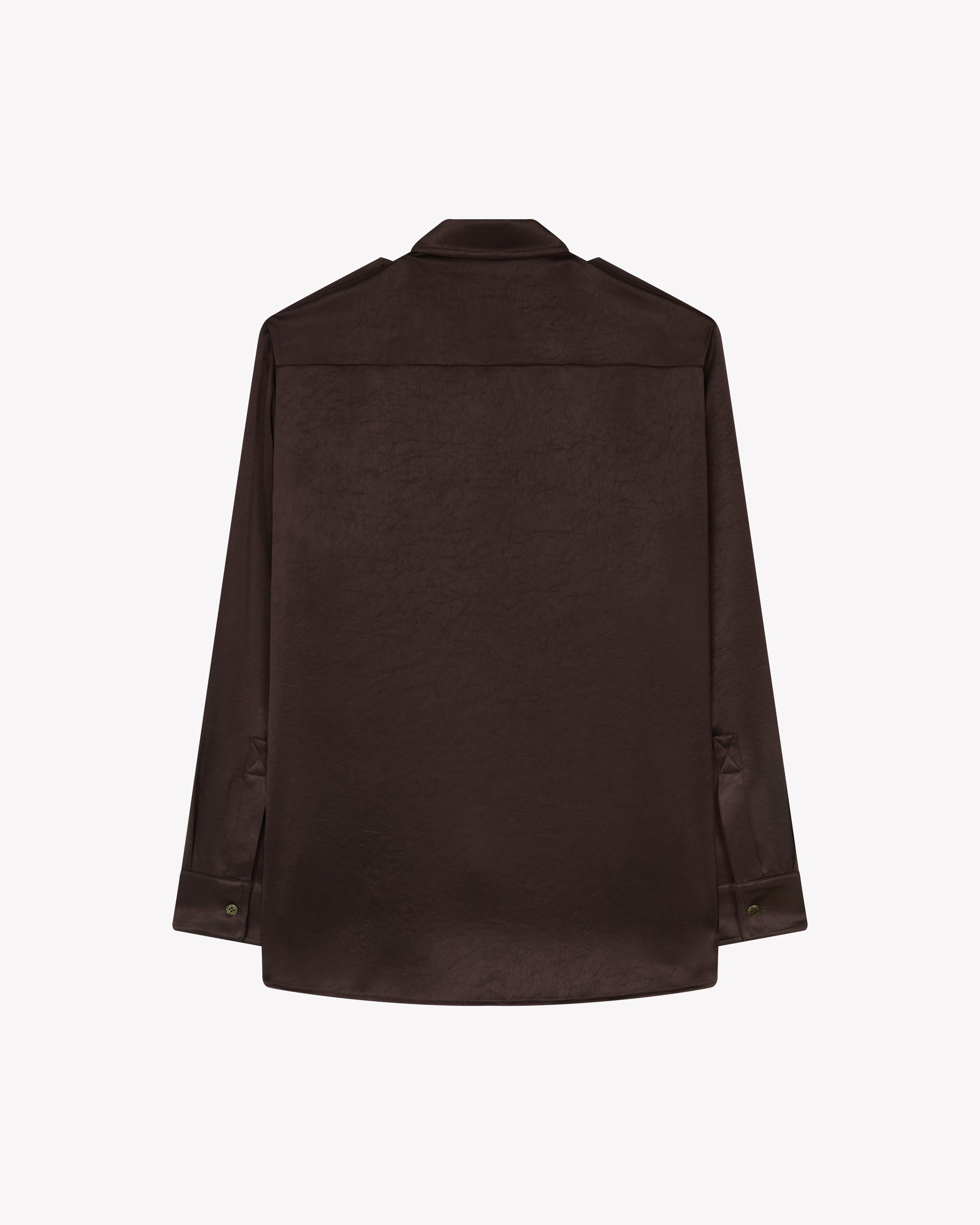 Cargo Shirt - Chocolate Brown