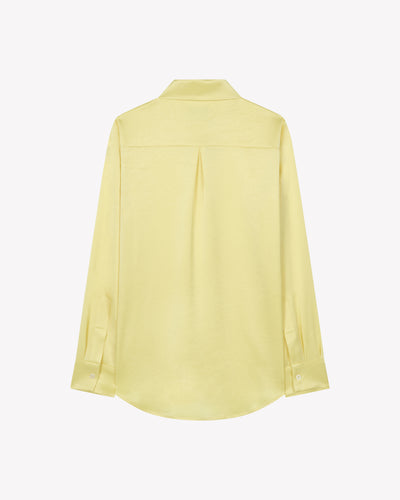 Classic Shirt - Pastel Yellow SERENA BUTE