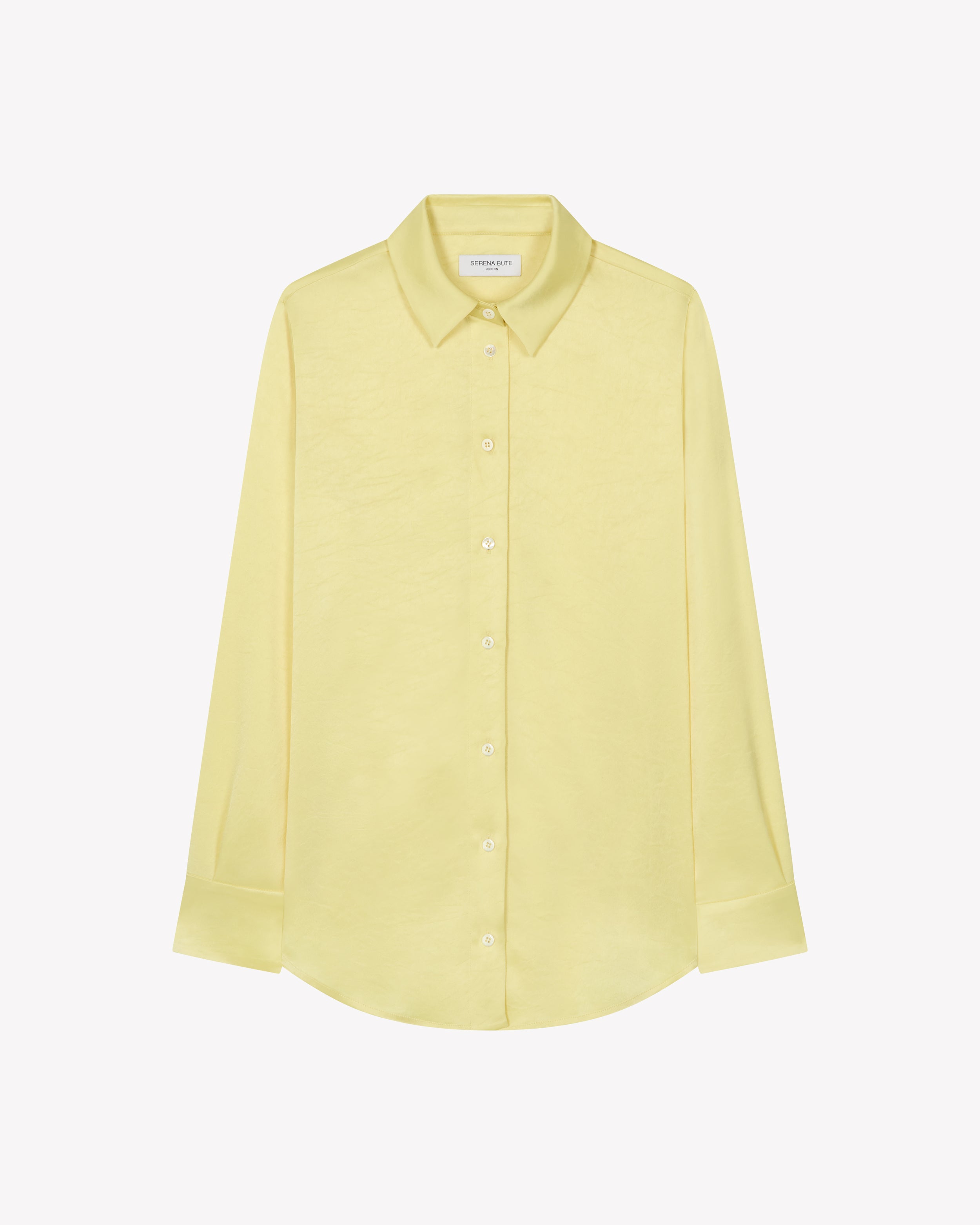 Classic Shirt - Pastel Yellow