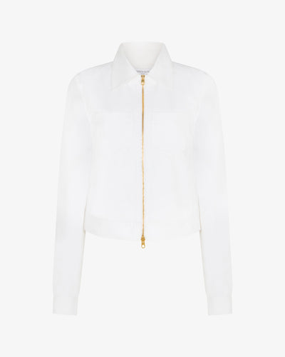 Cargo Jacket '25 - White SERENA BUTE