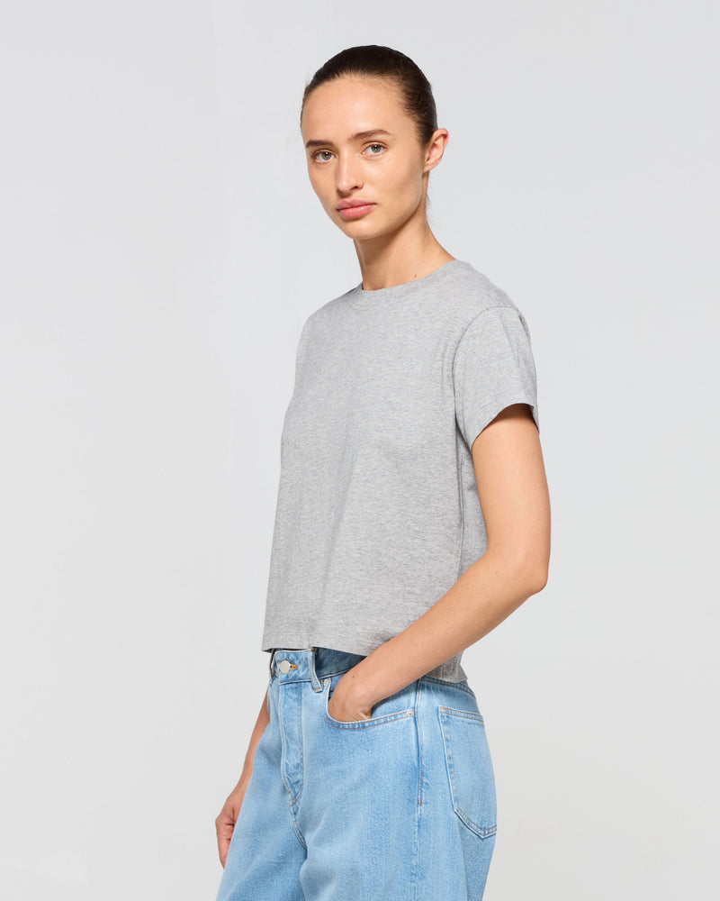 Classic Cotton Short Sleeve T-Shirt - Grey picture #4