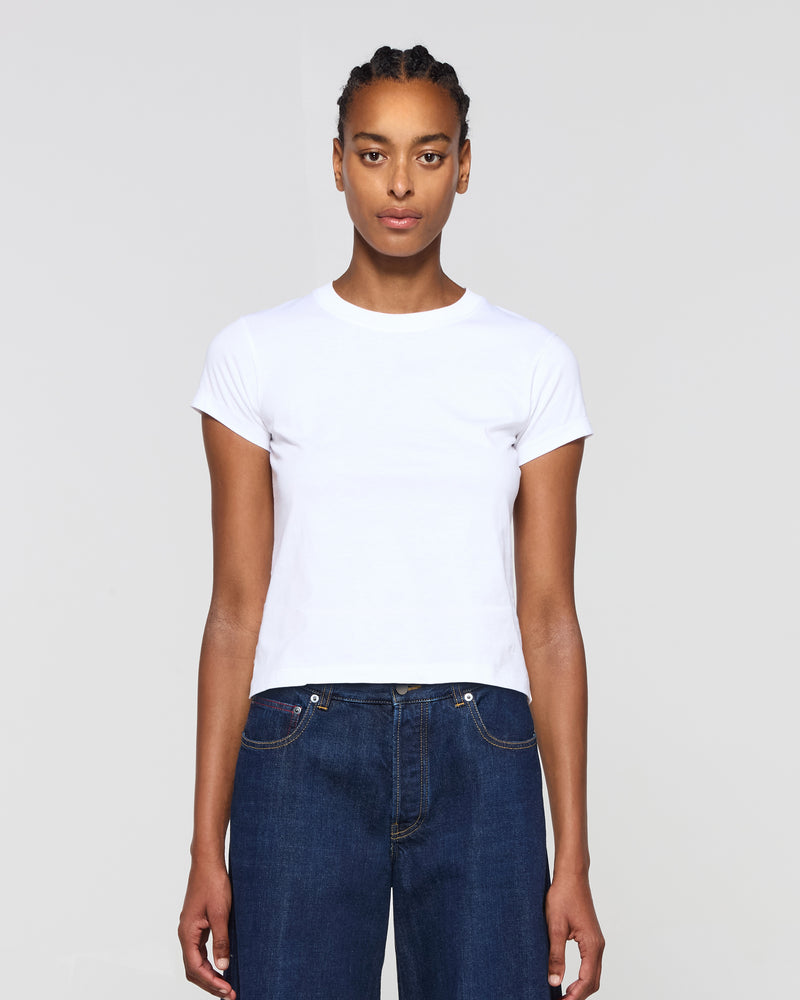 Classic Cotton Short Sleeve T-Shirt - White picture #2