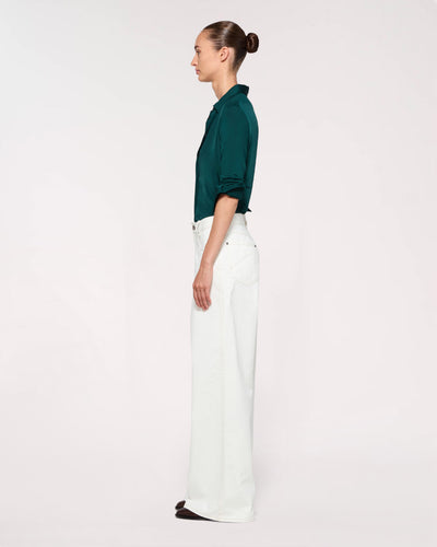 Cotton Loose Fit Trouser - Cream SERENA BUTE
