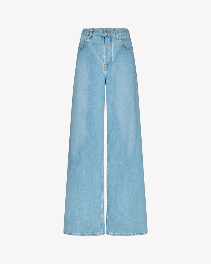 Denim Loose Fit Jeans - Light Blue picture #3