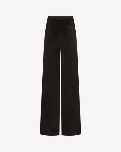 Flare Trouser - Black SERENA BUTE