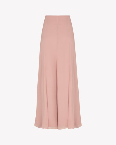 Georgette Full Length Skirt - Liqueur Silk SERENA BUTE