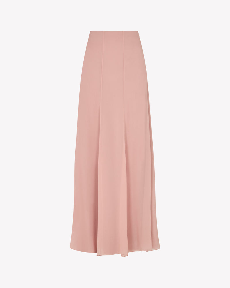 Georgette Full Length Skirt - Liqueur Silk picture #3