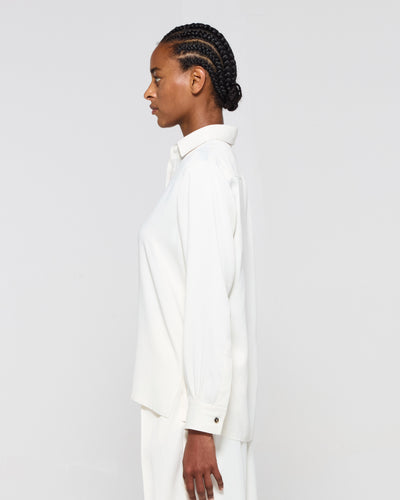 George Shirt - Ecru SERENA BUTE