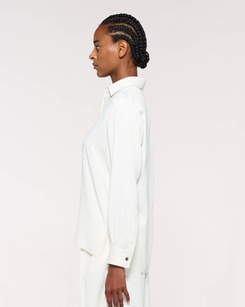 George Shirt - Ecru SERENA BUTE
