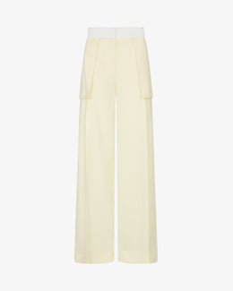 Inside Out Trouser - Ivory