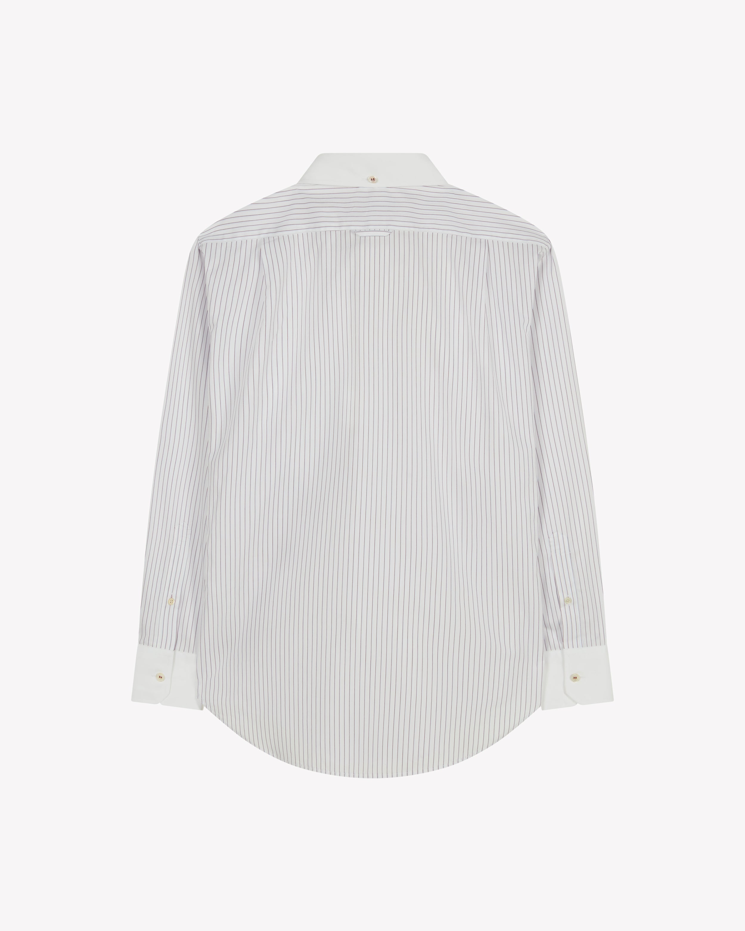 Johnny Shirt - Burgundy Stripe