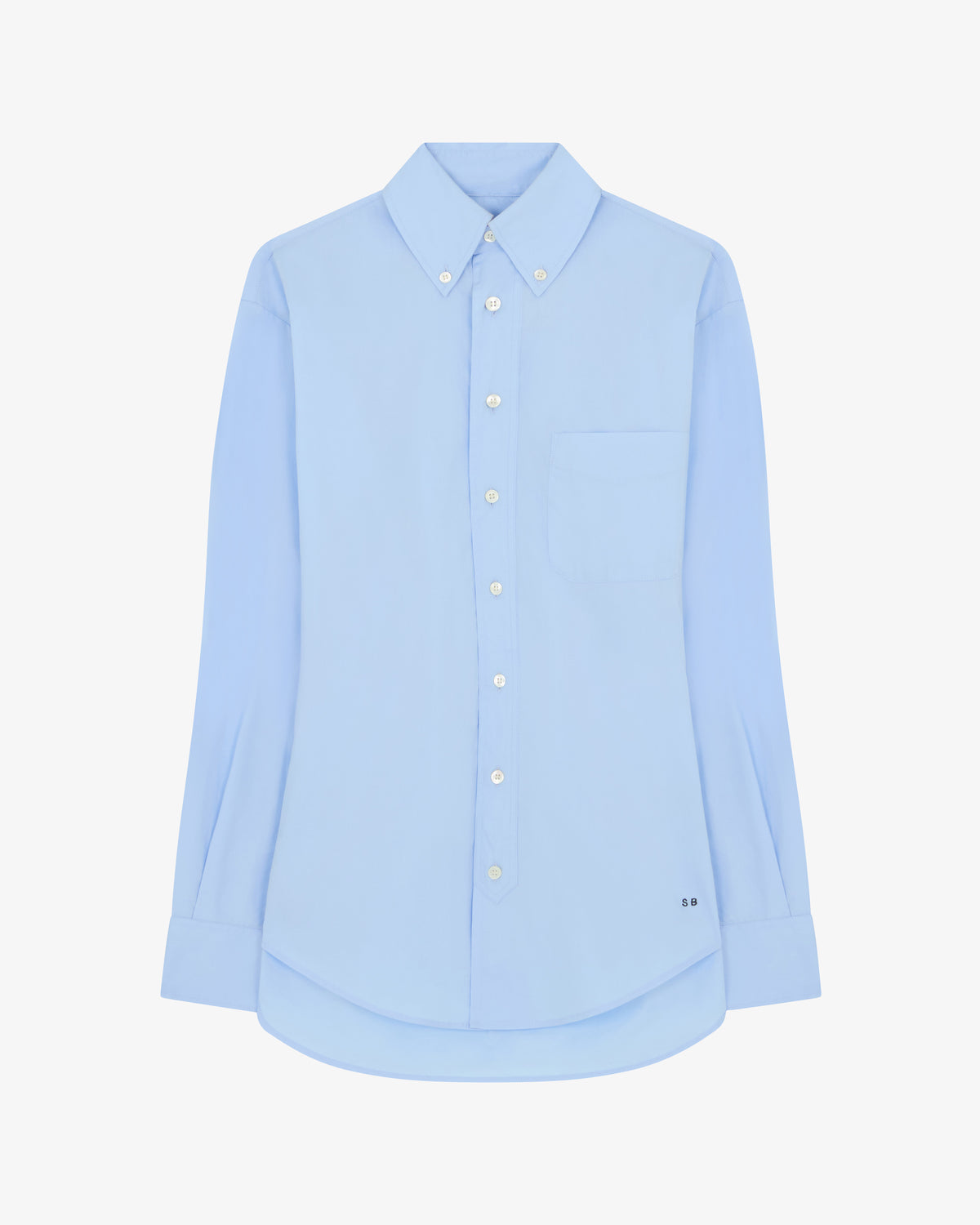 Johnny Fitted Shirt - Pale Blue