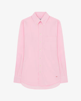 Johnny Fitted Shirt - Pale Pink