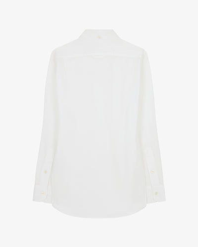 Johnny Fitted Shirt - White SERENA BUTE