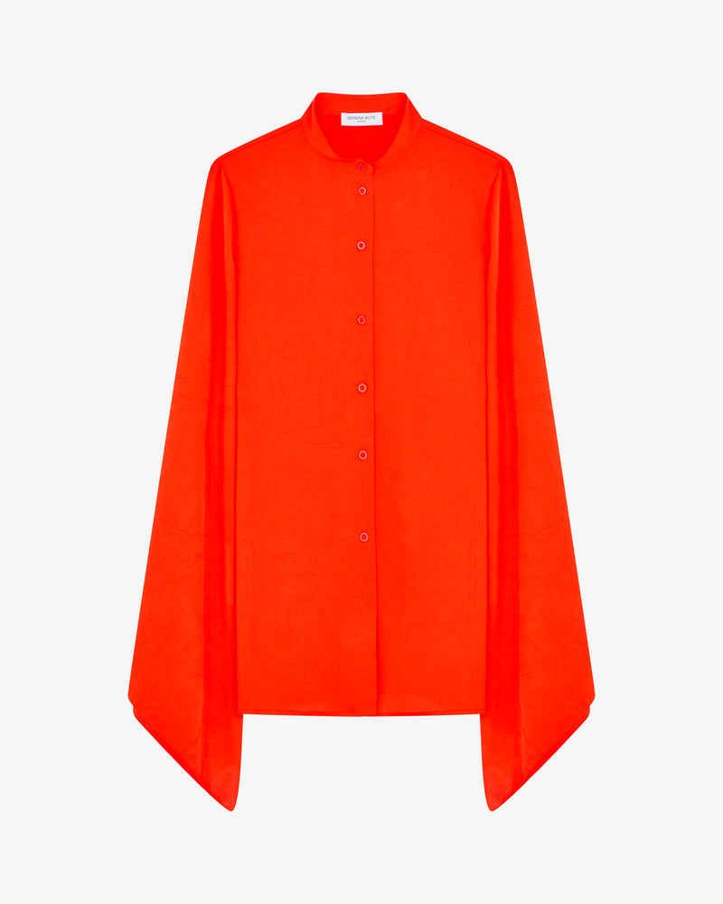 Kimono Sleeve Shirt - Bright Red picture #2