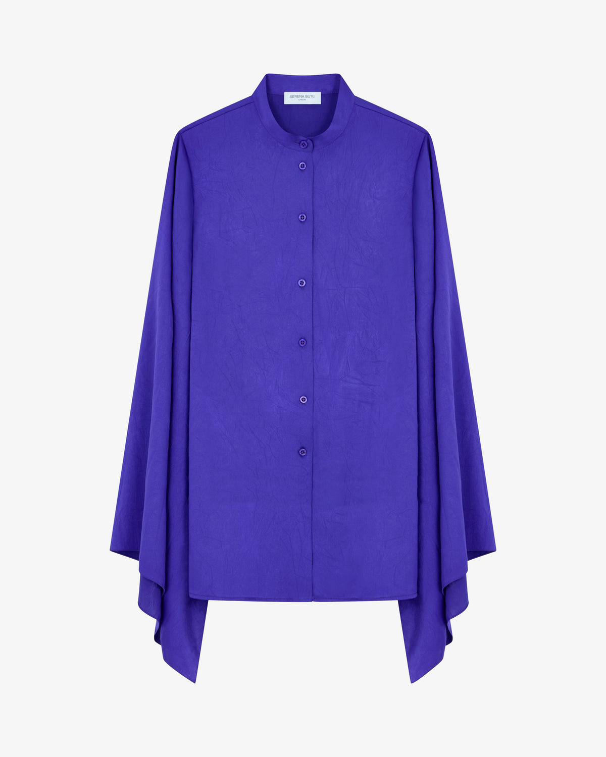 Kimono Sleeve Shirt - Violet Blue