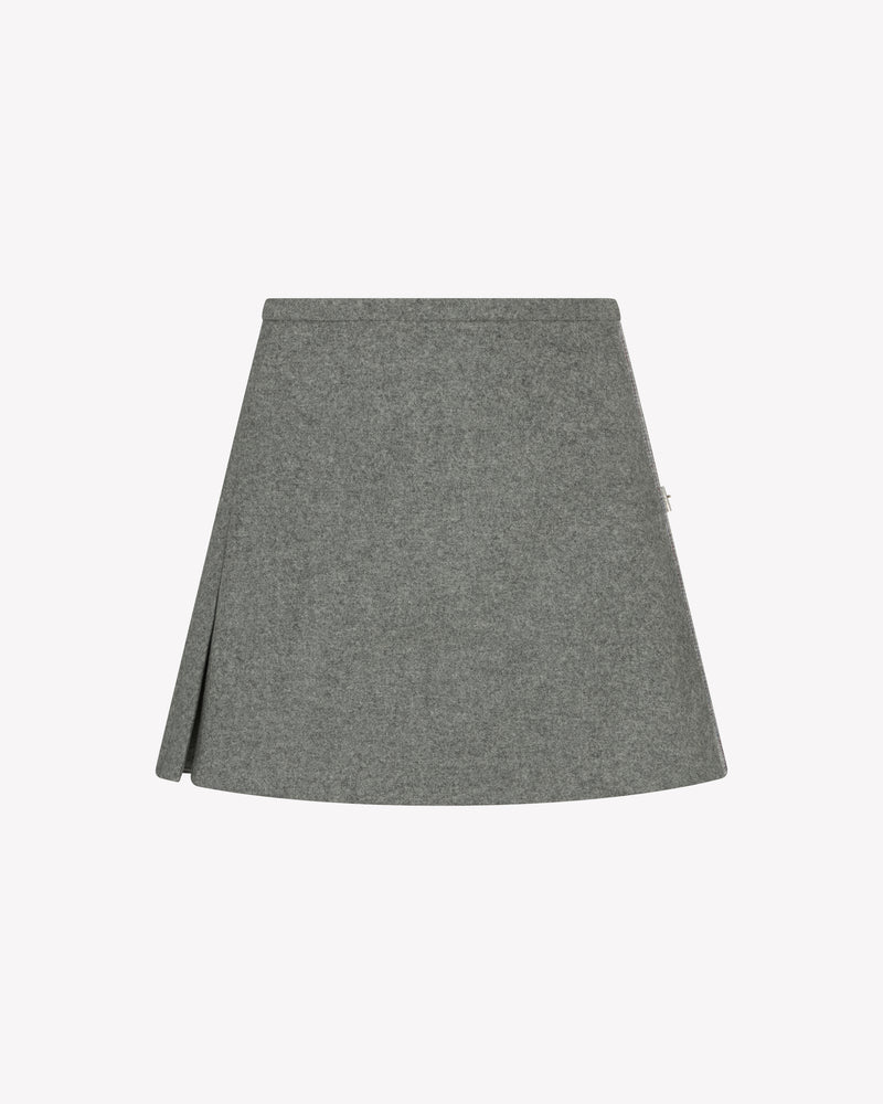 Mini Kilt - Light Grey Wool picture #2