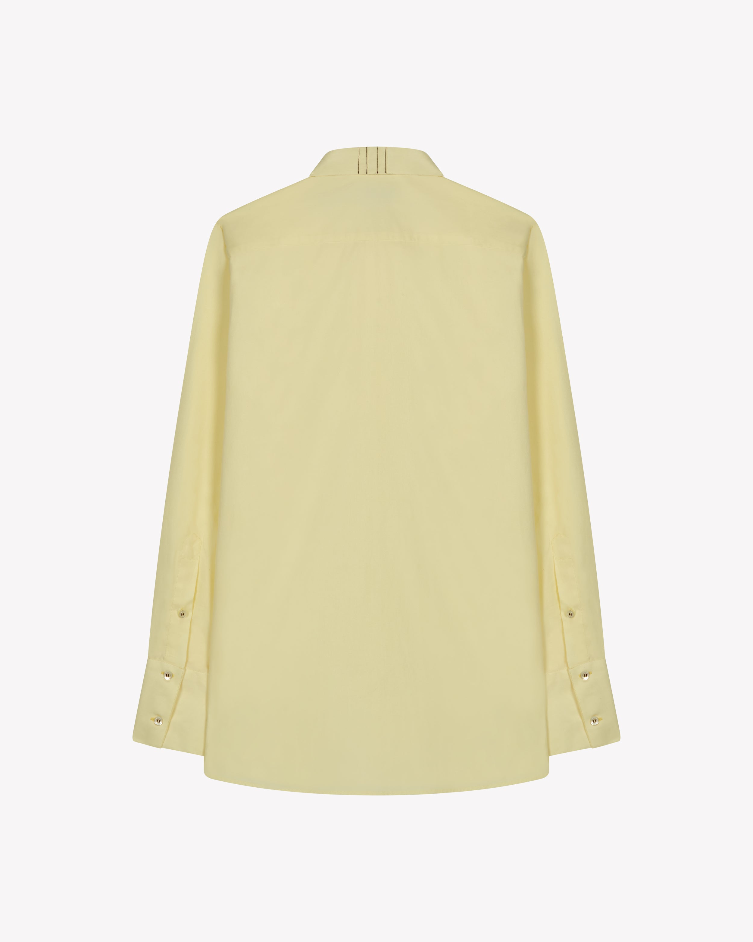 Oversized Shirt - Butter Yellow