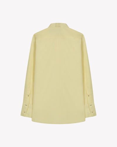 Oversized Shirt - Butter Yellow SERENA BUTE