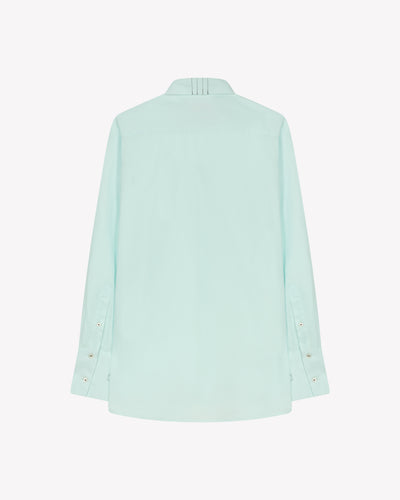 Oversized Shirt - Frosted Teal SERENA BUTE