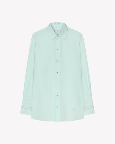 Oversized Shirt - Frosted Teal SERENA BUTE