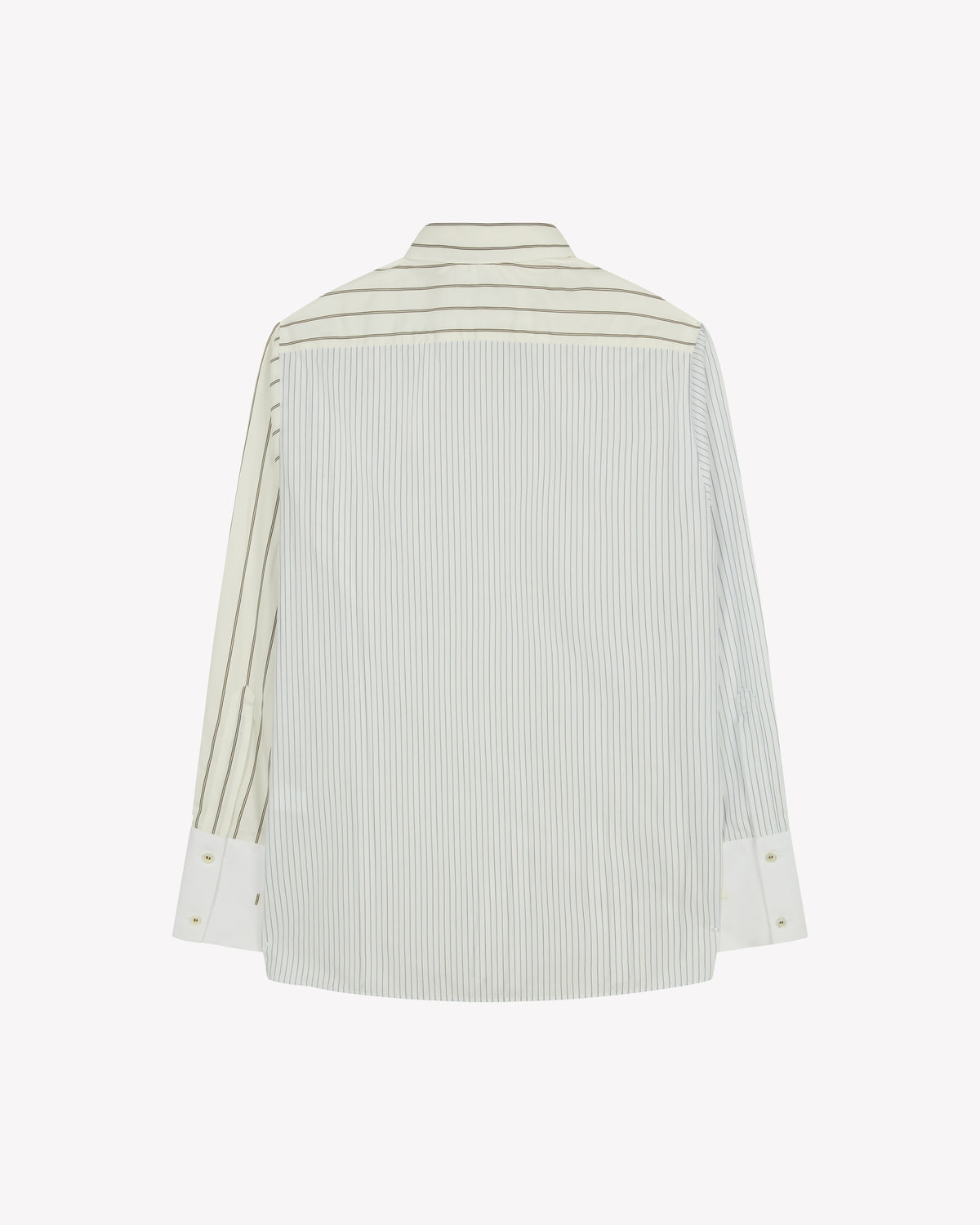 Oversized Shirt - Green Stripe