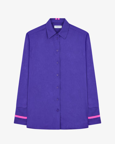 Oversized Shirt '25 - Violet Blue SERENA BUTE