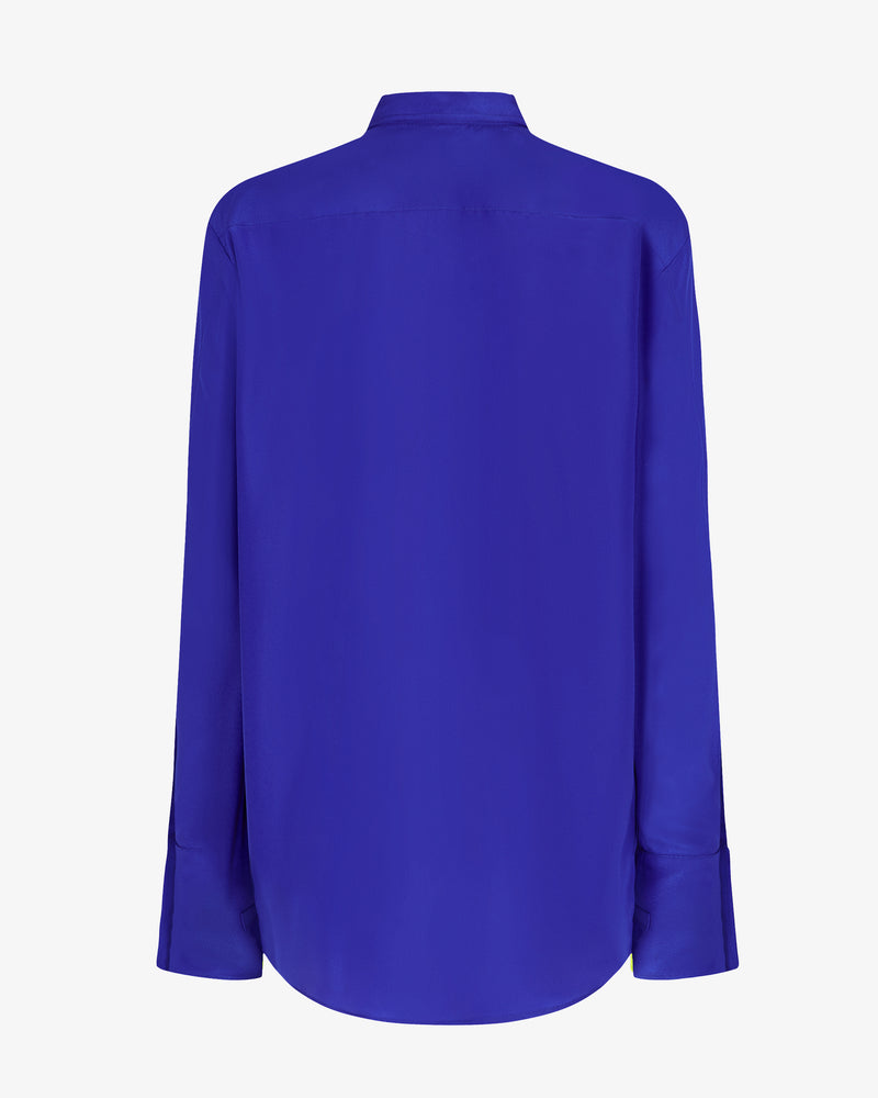 Oversized Shirt - Sapphire Blue picture #3
