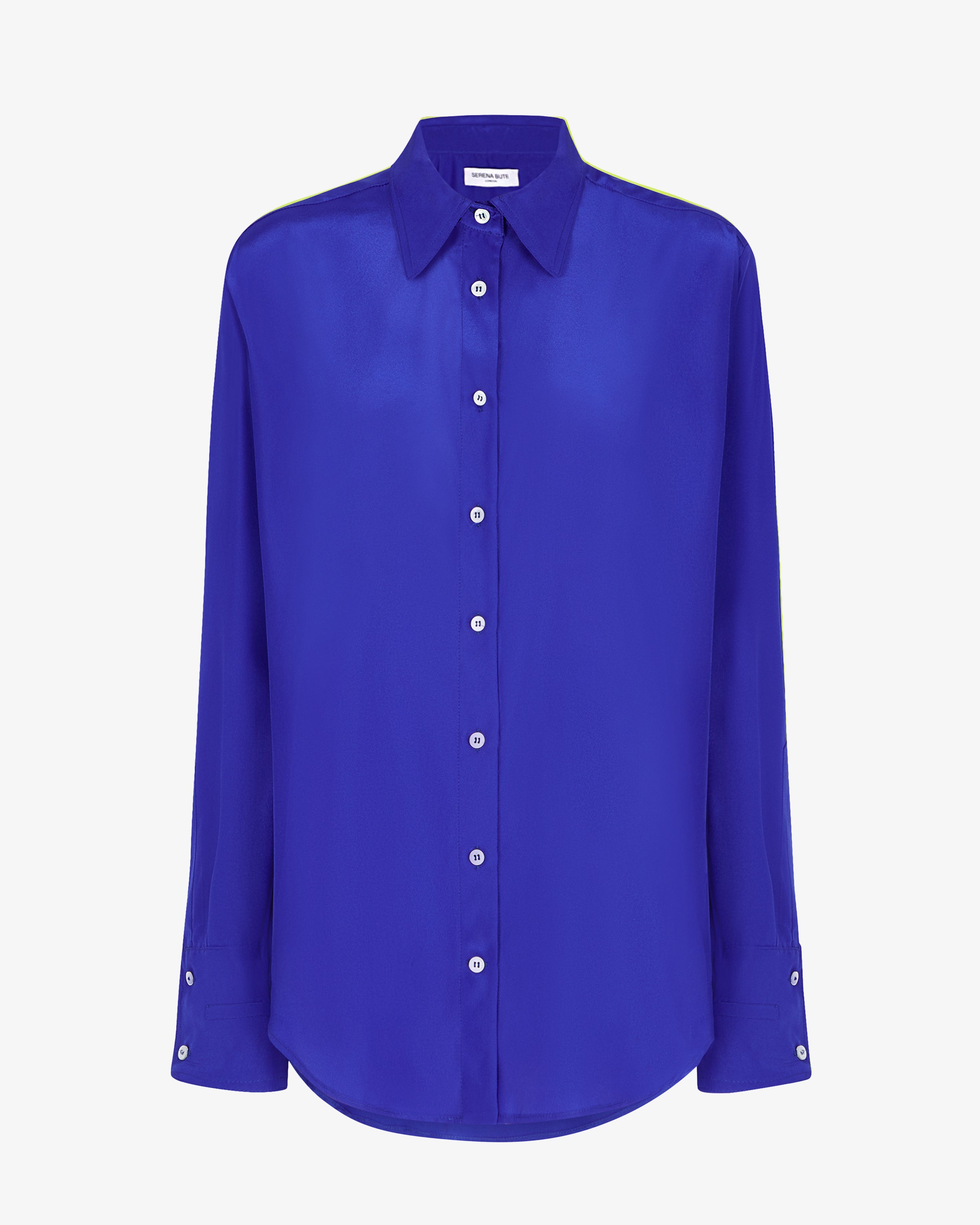 Oversized Shirt - Sapphire Blue